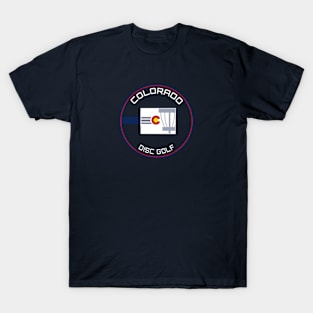 Colorado Shape Disc Golf T-Shirt